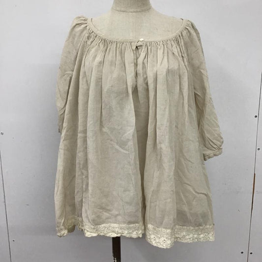 ジャーナルスタンダード JOURNAL STANDARD カットソー 半袖 無地 ベージュ / ベージュ /  レディース USED 古着 中古 10097148