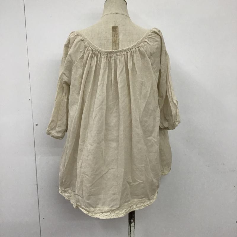 ジャーナルスタンダード JOURNAL STANDARD カットソー 半袖 無地 ベージュ / ベージュ /  レディース USED 古着 中古 10097148