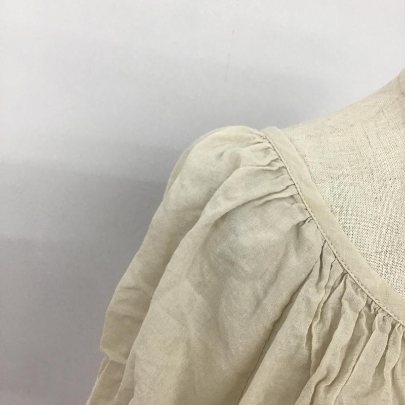 ジャーナルスタンダード JOURNAL STANDARD カットソー 半袖 無地 ベージュ / ベージュ /  レディース USED 古着 中古 10097148