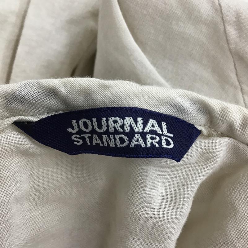 ジャーナルスタンダード JOURNAL STANDARD カットソー 半袖 無地 ベージュ / ベージュ /  レディース USED 古着 中古 10097148