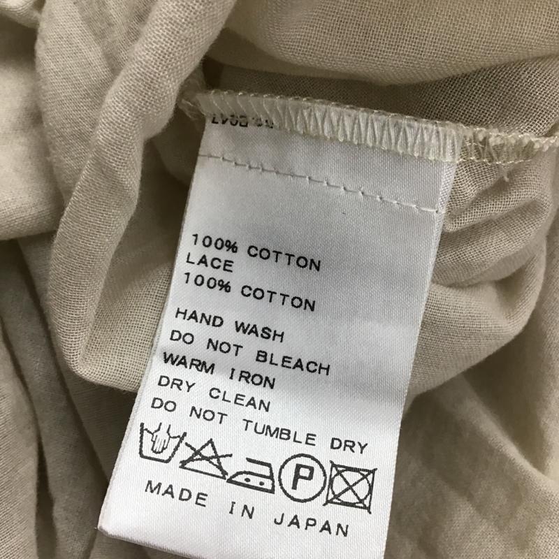 ジャーナルスタンダード JOURNAL STANDARD カットソー 半袖 無地 ベージュ / ベージュ /  レディース USED 古着 中古 10097148