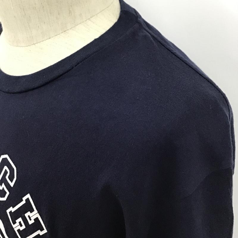 アベイシングエイプ A BATHING APE Tシャツ 半袖 001CSH731902C COACH COLLEGE TEE XL ロゴ、文字 紺 / ネイビー /  メンズ USED 古着 中古 10097157