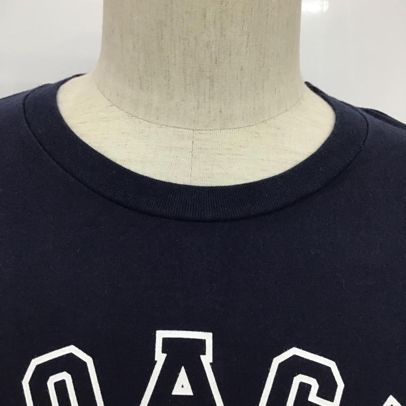 アベイシングエイプ A BATHING APE Tシャツ 半袖 001CSH731902C COACH COLLEGE TEE XL ロゴ、文字 紺 / ネイビー /  メンズ USED 古着 中古 10097157