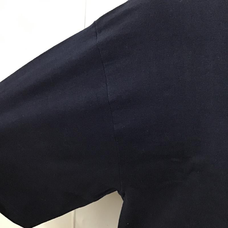 アベイシングエイプ A BATHING APE Tシャツ 半袖 001CSH731902C COACH COLLEGE TEE XL ロゴ、文字 紺 / ネイビー /  メンズ USED 古着 中古 10097157