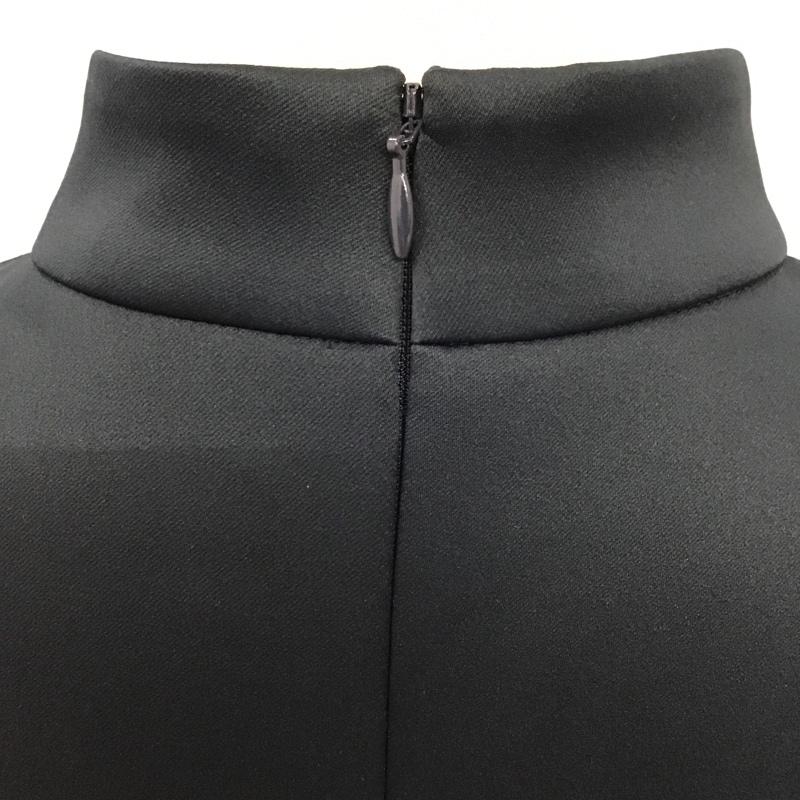メトリーゼス MAITRESSE ワンピース ひざ丈スカート ノースリーブワンピース 花柄ワンピース 総柄 M 花柄 紺 / ネイビー /  レディース USED 古着 中古 10097158