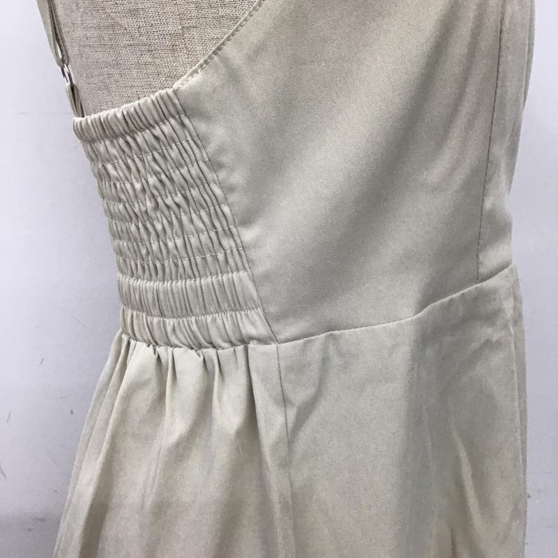 アルシーヴ archives ワンピース ロングスカート カシュクールパイピングワンピース 無地 アイボリー / アイボリー /  レディース USED 古着 中古 10097166
