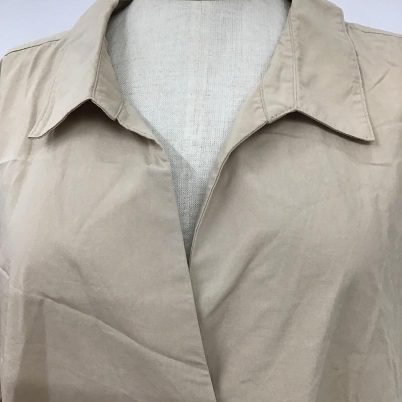 シンプリシテェ Simplicite ワンピース ロングスカート 19-040-700-2030-1-0 スキッパー 無地 ベージュ / ベージュ /  レディース USED 古着 中古 10097175