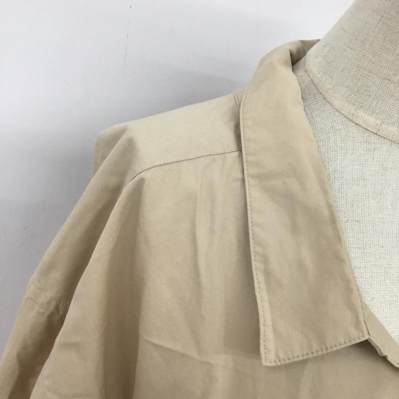 シンプリシテェ Simplicite ワンピース ロングスカート 19-040-700-2030-1-0 スキッパー 無地 ベージュ / ベージュ /  レディース USED 古着 中古 10097175