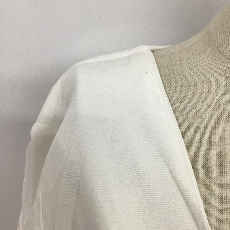 ザラ ZARA ワンピース ロングスカート M 無地 白 / ホワイト /  レディース USED 古着 中古 10097211