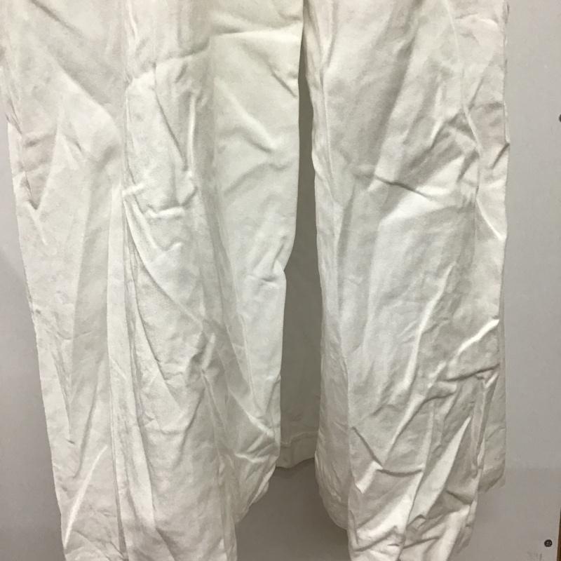 ザラ ZARA ワンピース ロングスカート M 無地 白 / ホワイト /  レディース USED 古着 中古 10097211