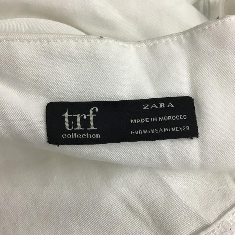ザラ ZARA ワンピース ロングスカート M 無地 白 / ホワイト /  レディース USED 古着 中古 10097211