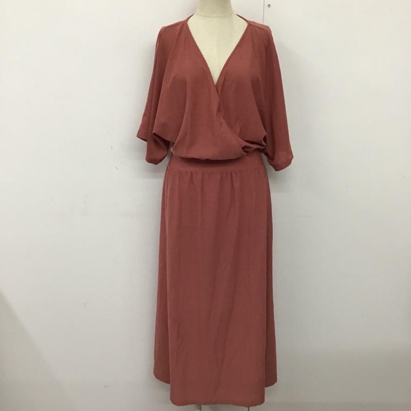 ザラ ZARA ワンピース ロングスカート S 無地 桃 / ピンク /  レディース USED 古着 中古 10097214