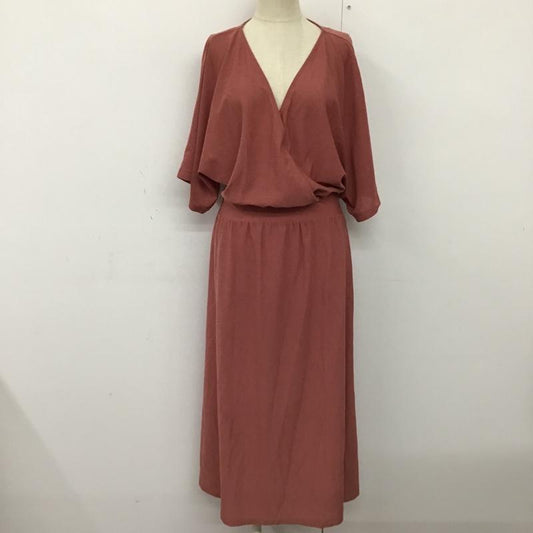 ザラ ZARA ワンピース ロングスカート S 無地 桃 / ピンク /  レディース USED 古着 中古 10097214
