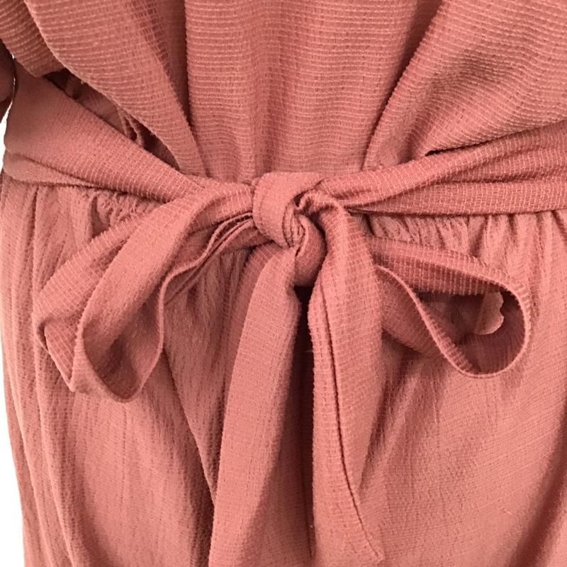 ザラ ZARA ワンピース ロングスカート S 無地 桃 / ピンク /  レディース USED 古着 中古 10097214