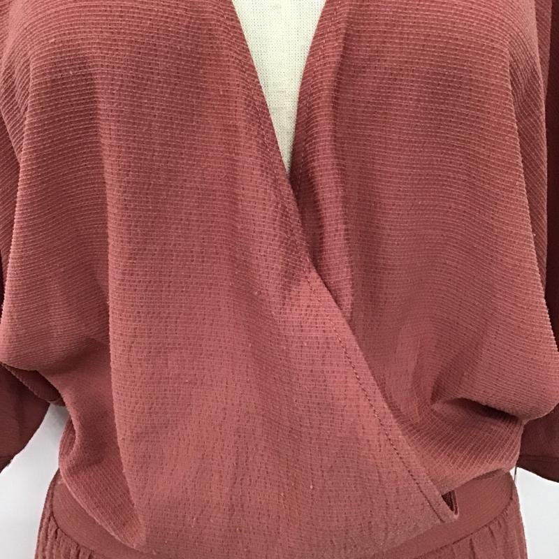 ザラ ZARA ワンピース ロングスカート S 無地 桃 / ピンク /  レディース USED 古着 中古 10097214