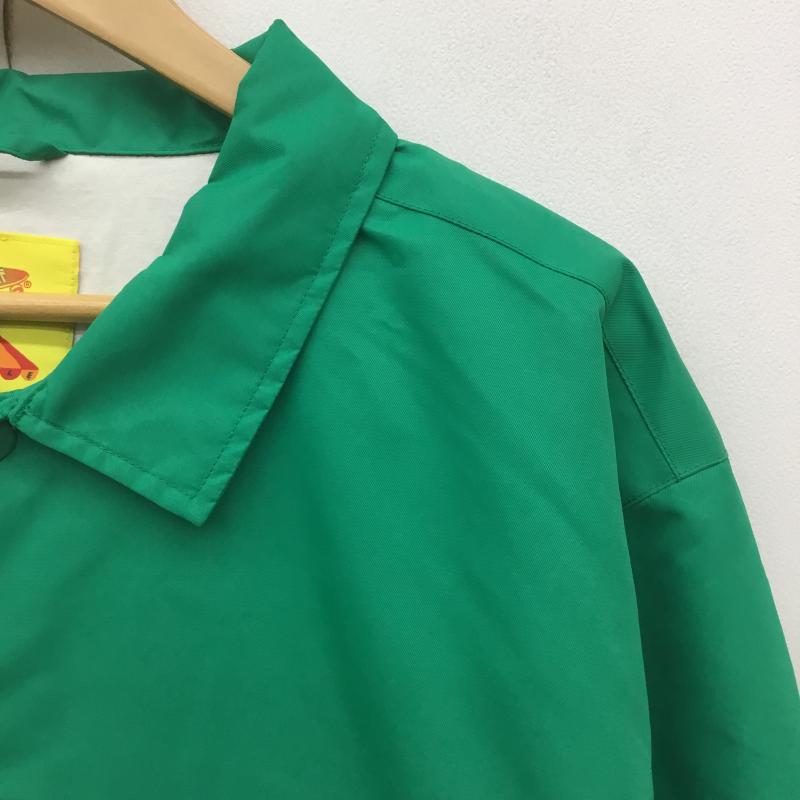 バンズボルト VANS VAULT ジャケット、上着 ジャンパー、ブルゾン Dobale デュバレ Coaches Jacket VN0A7SN6YTY1 タグ付 XL ロゴ、文字 X プリント 緑 / グリーン /  メンズ USED 古着 中古 10097226