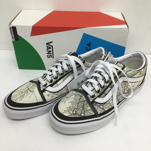 バンズ VANS スニーカー スニーカー MOCA モカ OLD SKOOL FRANCES STARK オールドスクール VN0A5KRF94H1 27.0cm プリント 白 / ホワイト /  メンズ USED 古着 中古 10097230