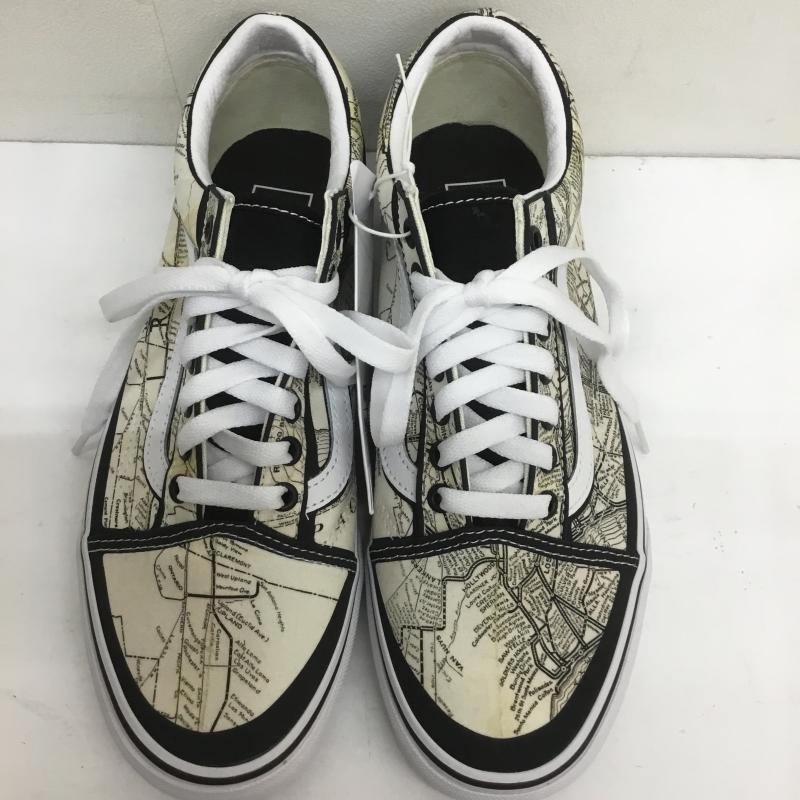 バンズ VANS スニーカー スニーカー MOCA モカ OLD SKOOL FRANCES STARK オールドスクール VN0A5KRF94H1 27.0cm プリント 白 / ホワイト /  メンズ USED 古着 中古 10097230