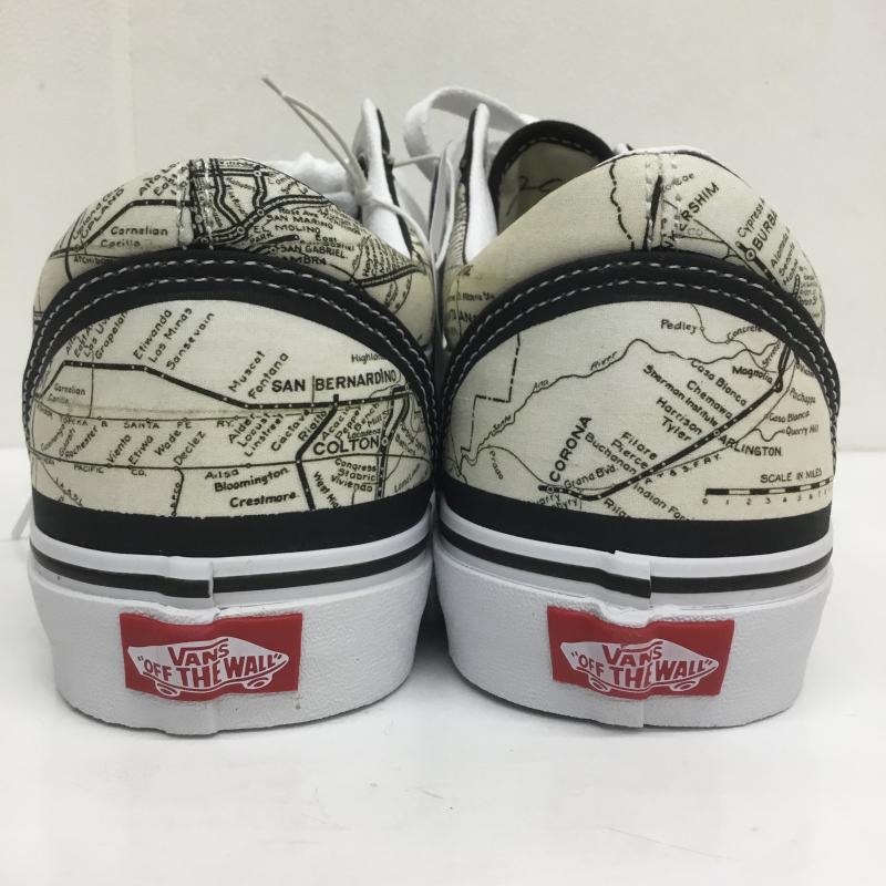 バンズ VANS スニーカー スニーカー MOCA モカ OLD SKOOL FRANCES STARK オールドスクール VN0A5KRF94H1 27.0cm プリント 白 / ホワイト /  メンズ USED 古着 中古 10097230