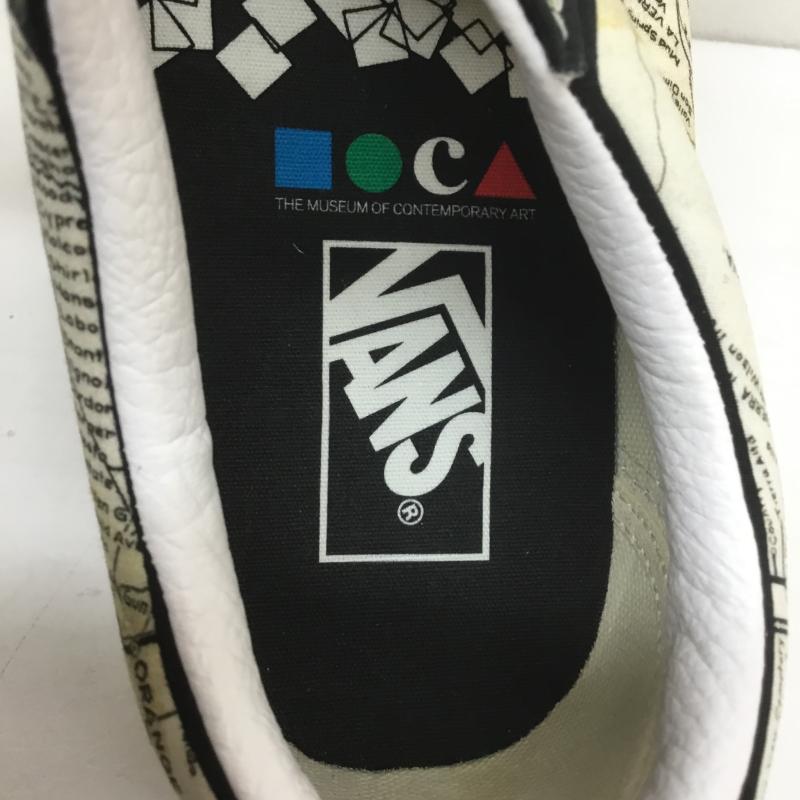 バンズ VANS スニーカー スニーカー MOCA モカ OLD SKOOL FRANCES STARK オールドスクール VN0A5KRF94H1 27.0cm プリント 白 / ホワイト /  メンズ USED 古着 中古 10097230