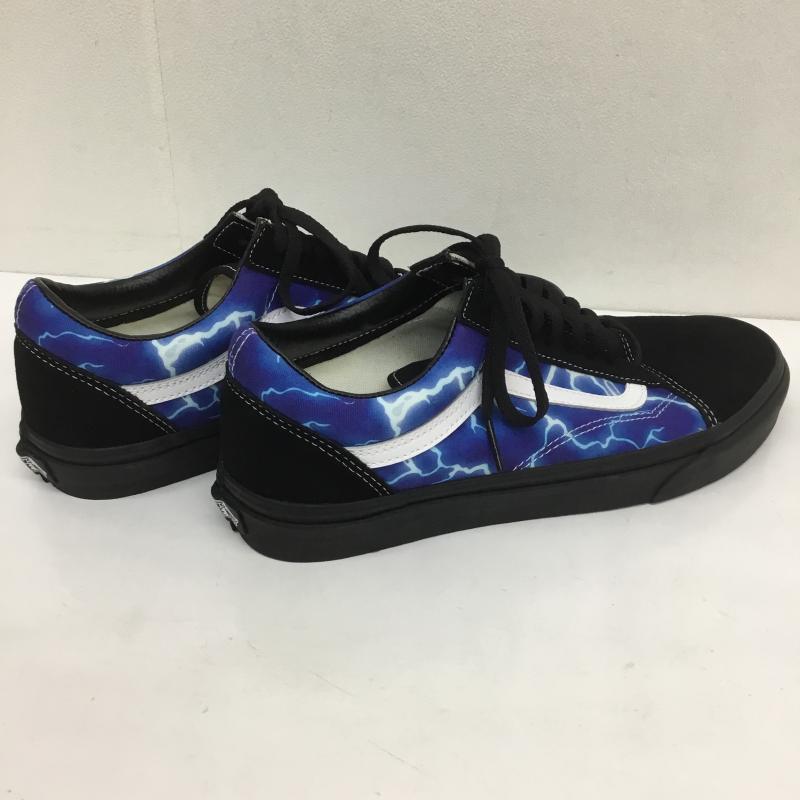 バンズ VANS スニーカー スニーカー OLD SKOOL Lightning オールドスクール ライトニング VN0A3WKT9FT1 27.5cm  黒 / ブラック / X 青 / ブルー /  メンズ USED 古着 中古 10097231