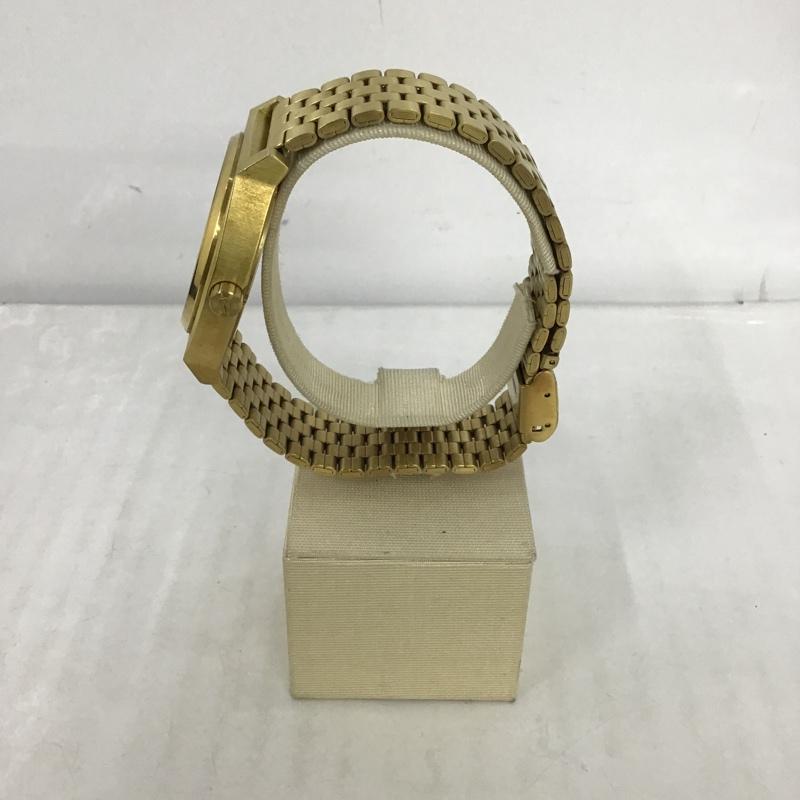 ニクソン NIXON 腕時計 アナログ（クォーツ式） A045126 TIMTE TELLE ALL GOLD 箱有 ロゴ、文字 金 / ゴールド /  メンズ USED 古着 中古 10097270