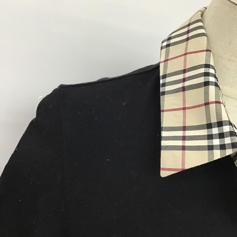 バーバリーロンドン Burberry London カットソー 半袖 FA076-015-09 スキッパーシャツ 1 ワンポイント 黒 / ブラック / X ベージュ / ベージュ / X 赤 / レッド / X 青 / ブルー /  レディース USED 古着 中古 10097309