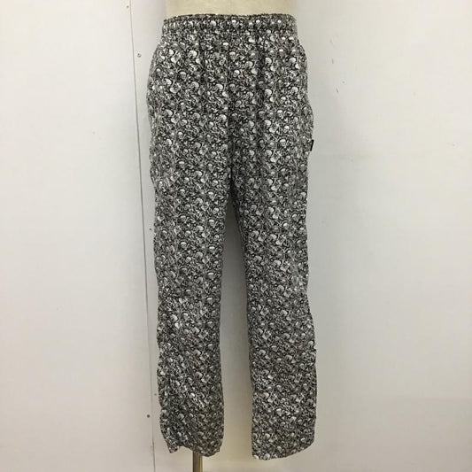 ステューシー STUSSY ボトムス ボトムス カジュアルパンツ ワイドパンツ ストレートパンツ 総柄パンツ S 総柄 白 / ホワイト / X 黒 / ブラック /  メンズ USED 古着 中古 10097313