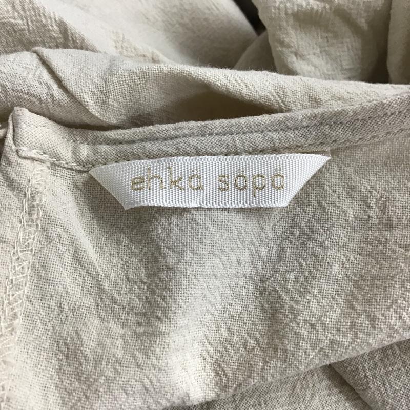 エヘカソポ ehka sopo ワンピース ロングスカート 1106627 幾何花柄刺繍ワンピース FREE 刺繍 ベージュ / ベージュ /  レディース USED 古着 中古 10097327