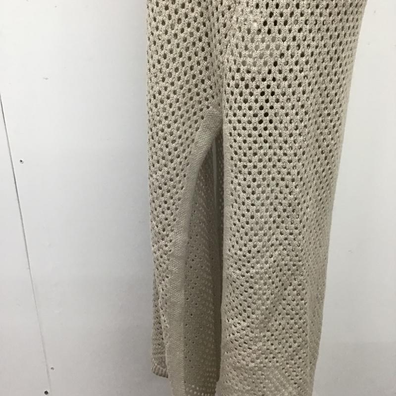 センスオブプレイスバイアーバンリサーチ SENSE OF PLACE by URBAN RESEARCH ワンピース ロングスカート AA15-22A111 アメスリロングメッシュトップ 無地 灰 / グレー /  レディース USED 古着 中古 10097328