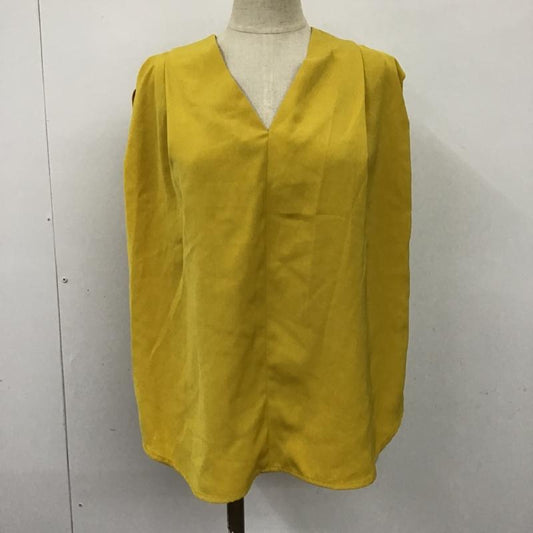 ローズバッド ROSE BUD トップス トップス 600-9110019 ノースリーブブラウス FREE 無地 マスタード / マスタード /  レディース USED 古着 中古 10097335