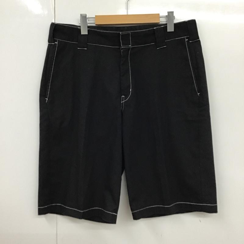 ディッキーズ Dickies パンツ ショートパンツ DK006331 ショートパンツ ハーフパンツ カジュアルパンツ 34 無地 黒 / ブラック /  メンズ USED 古着 中古 10097355