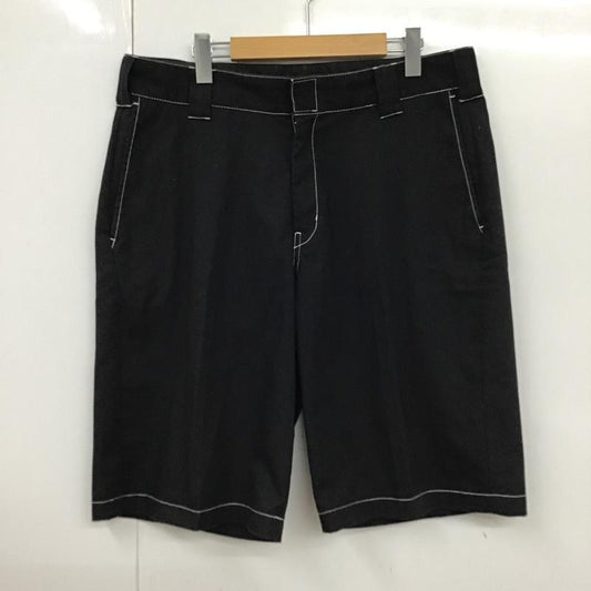 ディッキーズ Dickies パンツ ショートパンツ DK006331 ショートパンツ ハーフパンツ カジュアルパンツ 34 無地 黒 / ブラック /  メンズ USED 古着 中古 10097355