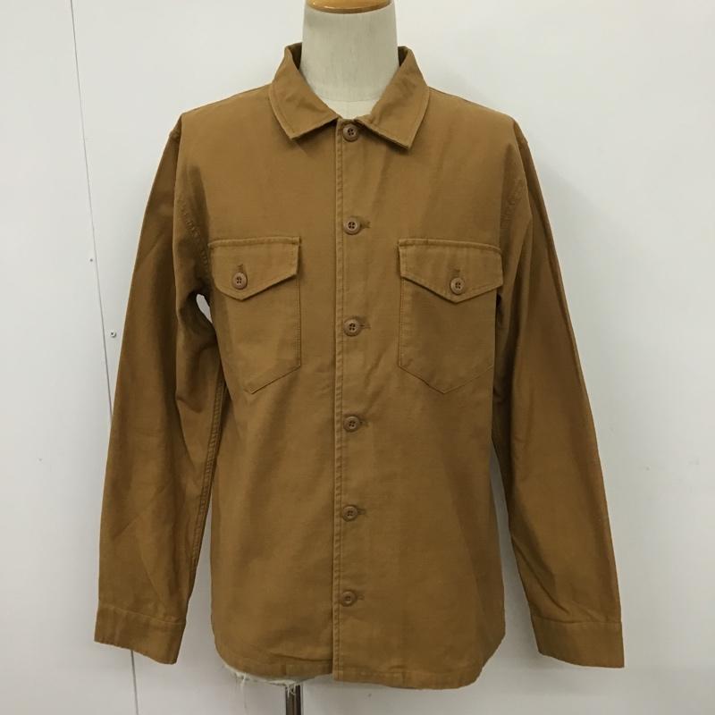 ルーカ RVCA ジャケット、上着 ジャケット、ブレザー BA042-104 FUBARSHIRTJACKETL/S 長袖シャツ カジュアルシャツ カラーシャツ ミリタリーシャツ M 無地 マスタード / マスタード /  メンズ USED 古着 中古 10097360
