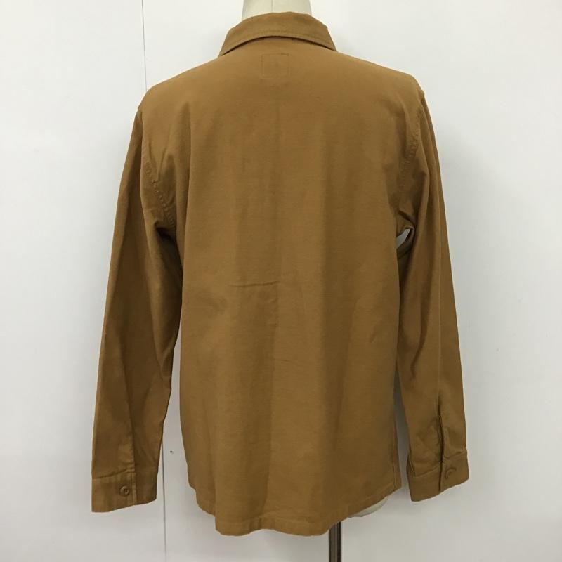 ルーカ RVCA ジャケット、上着 ジャケット、ブレザー BA042-104 FUBARSHIRTJACKETL/S 長袖シャツ カジュアルシャツ カラーシャツ ミリタリーシャツ M 無地 マスタード / マスタード /  メンズ USED 古着 中古 10097360