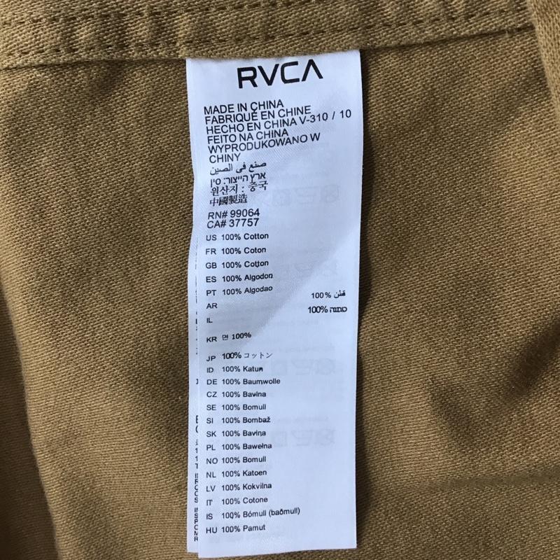ルーカ RVCA ジャケット、上着 ジャケット、ブレザー BA042-104 FUBARSHIRTJACKETL/S 長袖シャツ カジュアルシャツ カラーシャツ ミリタリーシャツ M 無地 マスタード / マスタード /  メンズ USED 古着 中古 10097360