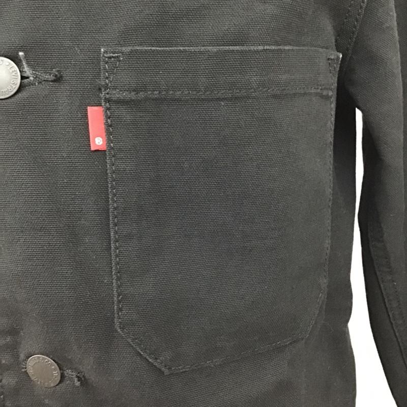 リーバイストラウスアンドコー Levi Strauss & co. ジャケット、上着 ジャケット、ブレザー PC9-19294-0007 エンジニアコート ジャケット デニムジャケット カジュアルジャケット S 無地 黒 / ブラック /  メンズ USED 古着 中古 10097382