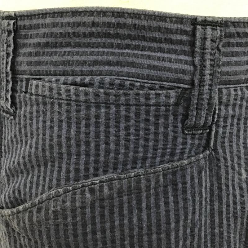 ベンデイビス BEN DAVIS パンツ ショートパンツ ハーフパンツ ショートパンツ カジュアルパンツ ストライプパンツ 30インチ ストライプ 紺 / ネイビー /  メンズ USED 古着 中古 10097389