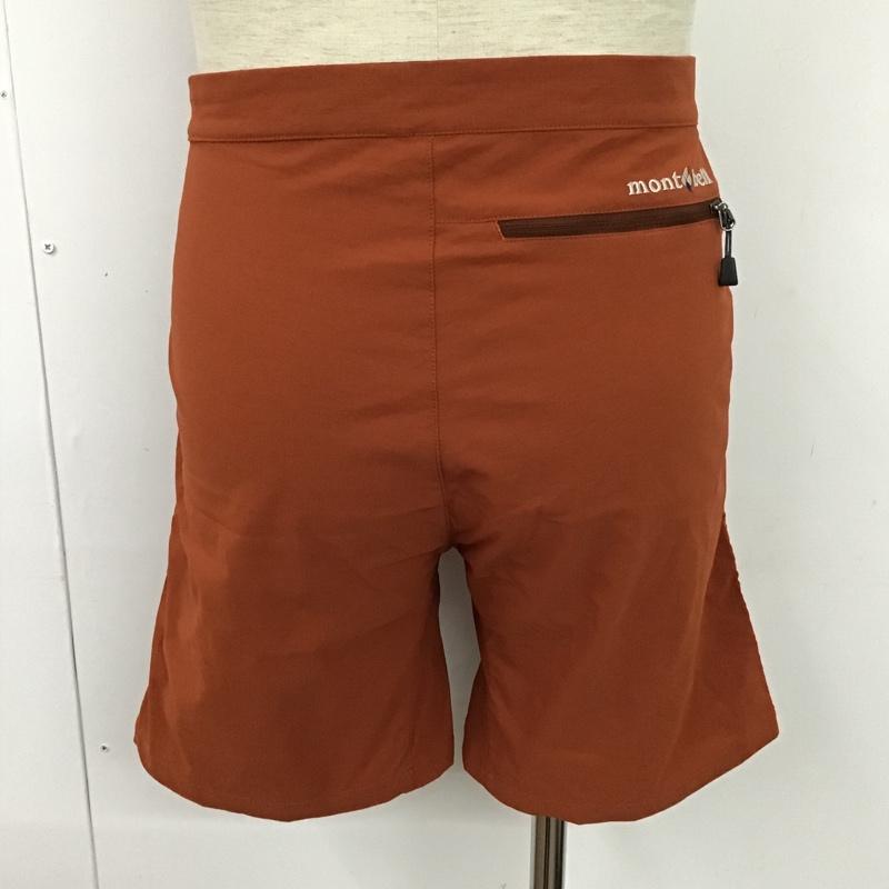 モンベル mont-bell パンツ ショートパンツ 1105473 ストレッチO.D.ショーツ アウトドア ショートパンツ ハーフパンツ S 無地 橙 / オレンジ /  メンズ USED 古着 中古 10097390