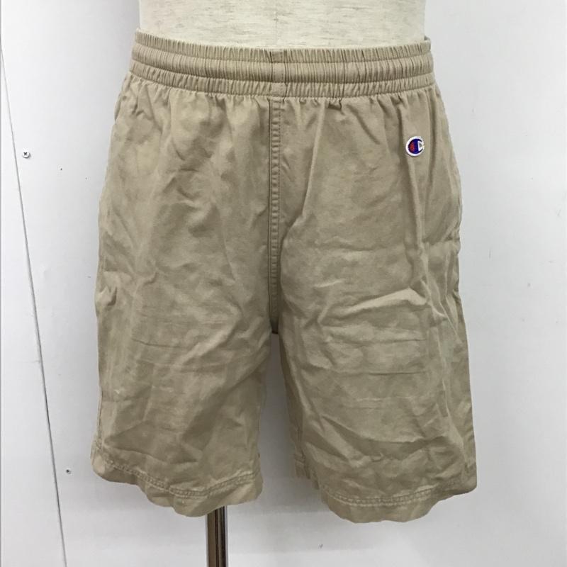 チャンピオン Champion パンツ ショートパンツ C3-H518 Cロゴショートパンツ ボトムス ハーフパンツ カジュアルパンツ M 無地 ベージュ / ベージュ /  メンズ USED 古着 中古 10097391