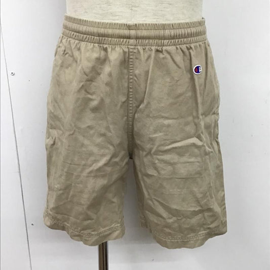 チャンピオン Champion パンツ ショートパンツ C3-H518 Cロゴショートパンツ ボトムス ハーフパンツ カジュアルパンツ M 無地 ベージュ / ベージュ /  メンズ USED 古着 中古 10097391