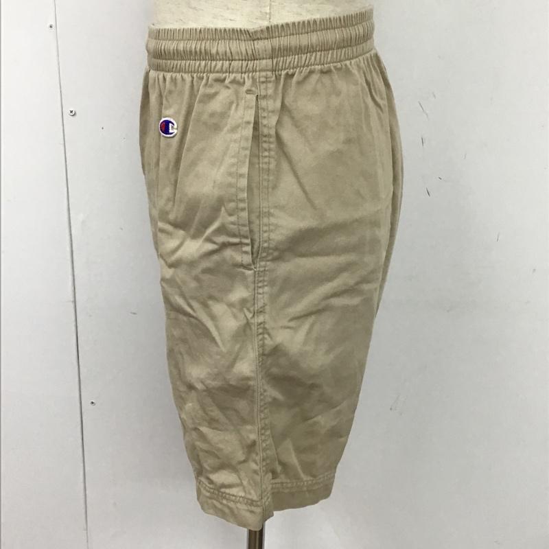 チャンピオン Champion パンツ ショートパンツ C3-H518 Cロゴショートパンツ ボトムス ハーフパンツ カジュアルパンツ M 無地 ベージュ / ベージュ /  メンズ USED 古着 中古 10097391
