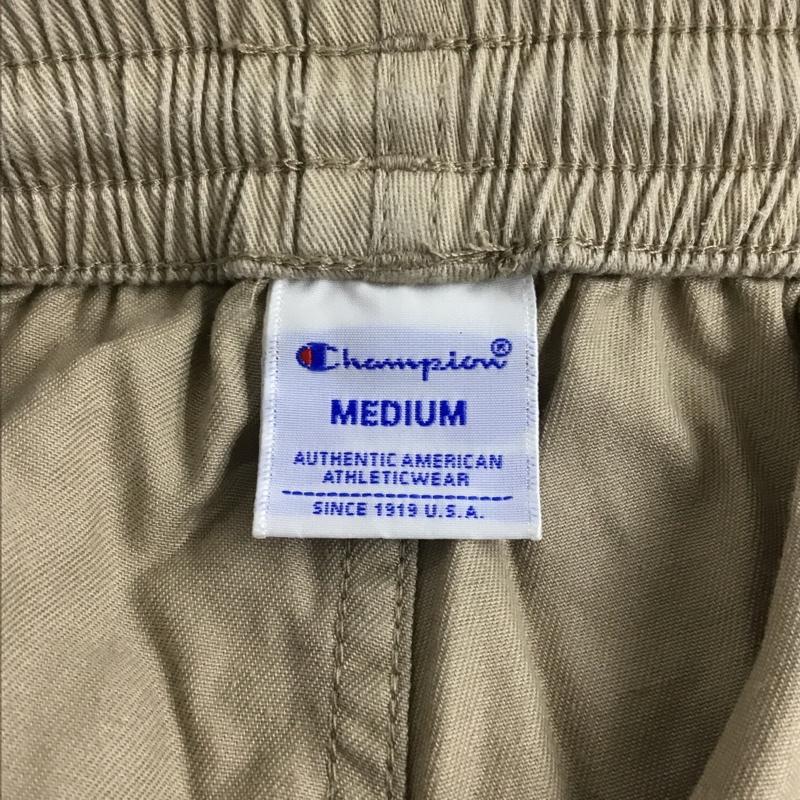 チャンピオン Champion パンツ ショートパンツ C3-H518 Cロゴショートパンツ ボトムス ハーフパンツ カジュアルパンツ M 無地 ベージュ / ベージュ /  メンズ USED 古着 中古 10097391