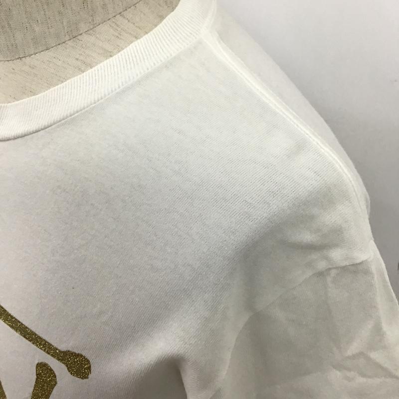 ステューシー STUSSY Tシャツ 半袖 S ロゴ、文字 白 / ホワイト /  メンズ USED 古着 中古 10097394