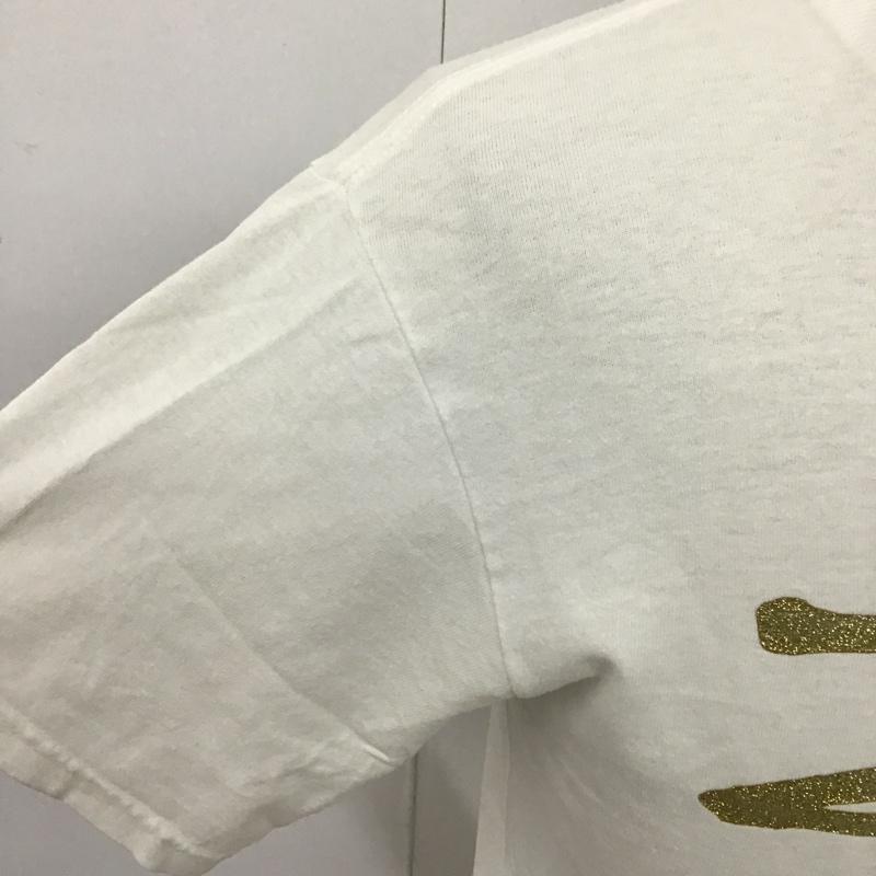 ステューシー STUSSY Tシャツ 半袖 S ロゴ、文字 白 / ホワイト /  メンズ USED 古着 中古 10097394