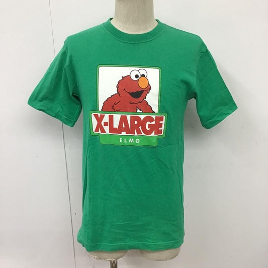 エクストララージ XLARGE Tシャツ 半袖 S キャラクター 緑 / グリーン /  メンズ USED 古着 中古 10097395