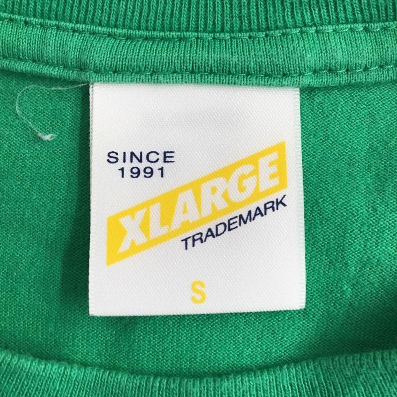 エクストララージ XLARGE Tシャツ 半袖 S キャラクター 緑 / グリーン /  メンズ USED 古着 中古 10097395