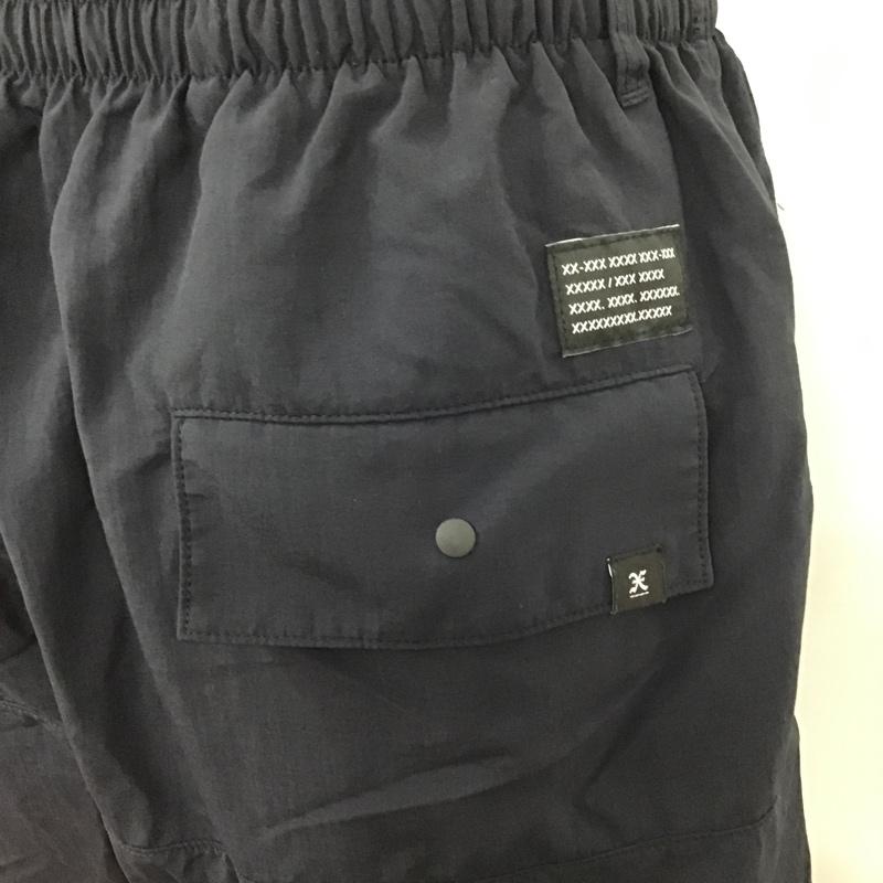 ゴッドセレクショントリプルエックス GOD SELECTION XXX パンツ ショートパンツ ハーフパンツ ショートパンツ カジュアルパンツ ナイロンパンツ XL 無地 紺 / ネイビー /  メンズ USED 古着 中古 10097397