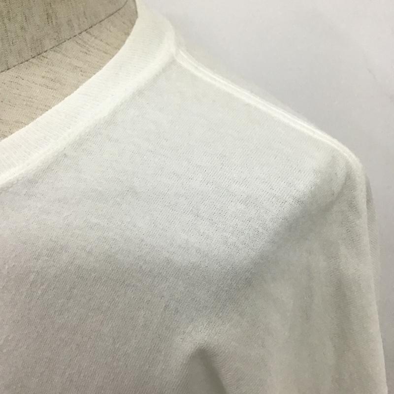 ダズンワン DOZEN ONE カットソー 長袖 XL プリント 白 / ホワイト /  メンズ USED 古着 中古 10097400