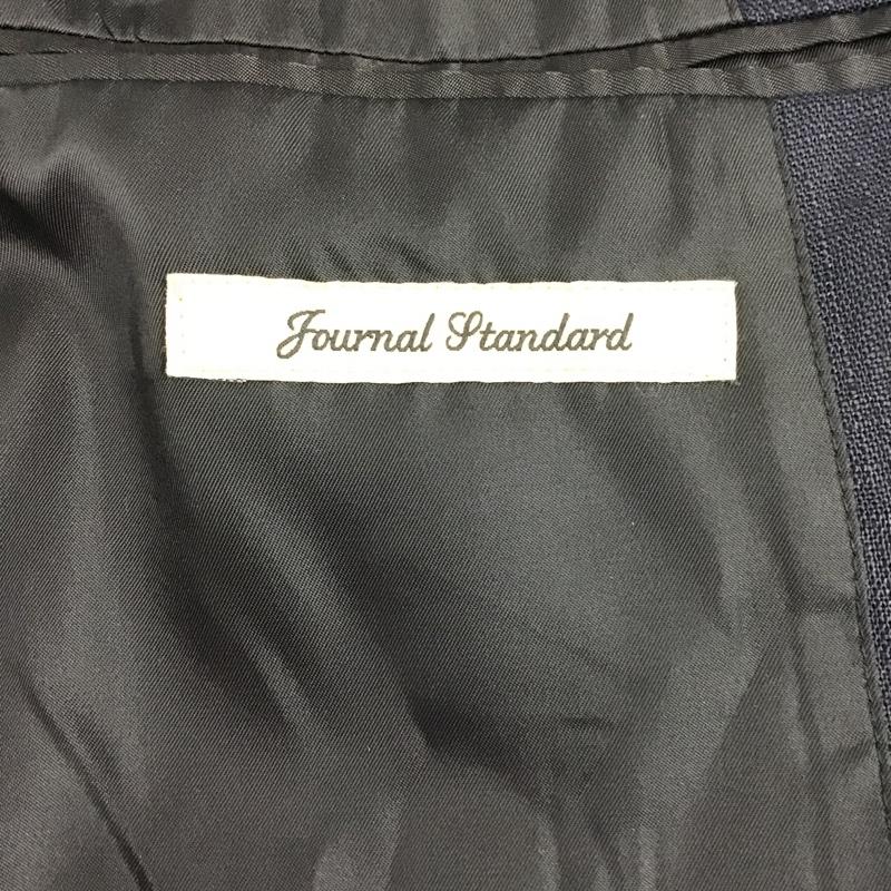 ジャーナルスタンダード JOURNAL STANDARD ジャケット、上着 ジャケット、ブレザー 14-010-600-8110-1-0 テーラードジャケット カジュアルジャケット カラージャケット M 無地 紺 / ネイビー /  メンズ USED 古着 中古 10097413